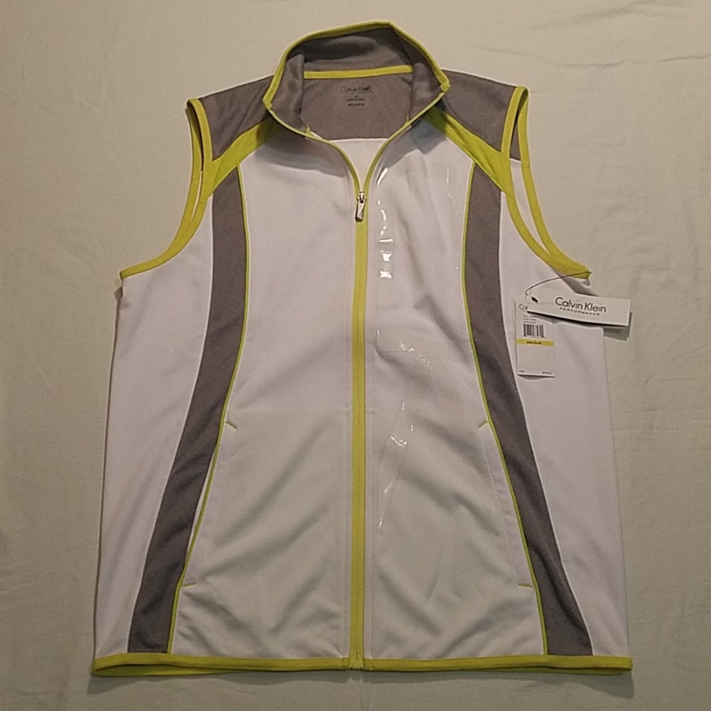 Calvin Klein Vest Track Jacket Colorblock